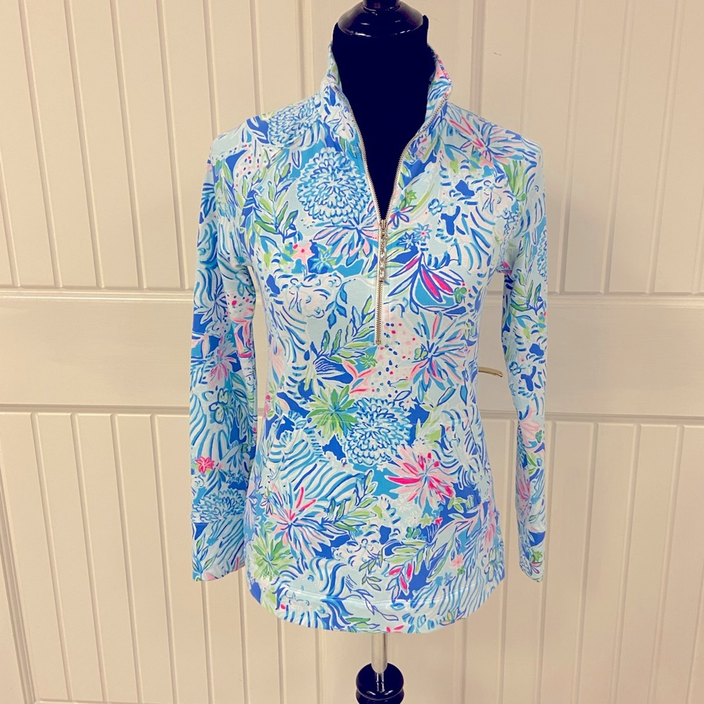 Lilly Pulitzer Half Zip Athletic Jacket